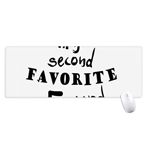 beatChong Englisches Wort-Design Freitag My Second Lieblings Griffige Mousepad Große Erweiterte Spiel Büro titched Kanten Computer-Mat Geschenk beatChong Englisches Wort-Design Freitag My Second Lieblings Griffige Mousepad Große Erweiterte Spiel Büro titched Kanten Computer-Mat Geschenk von beatChong