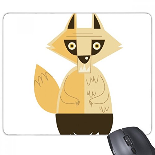 beatChong Fox Angst Halloween-Geist Glückliches Rectangle Griffige Gummi Mousepad Spiel Mauspad Geschenk von beatChong