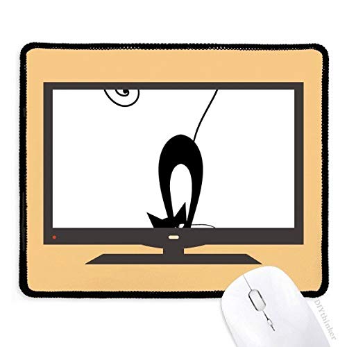 beatChong Gehen Schwarze Katze Halloween Tier Computer Mouse Pad Anti-Rutsch-Gummi Mousepad Spiel Büro von beatChong