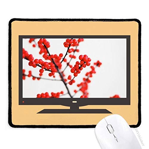 beatChong Gemäßigte Red Zweig Bild-Fotografie Computer-Maus-Pad Anti-Rutsch-Gummi Mousepad Spiel Büro von beatChong