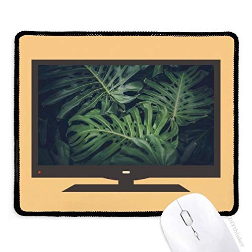 beatChong Grünes Blatt Pflanze Bild Nacht Natur Computer Mouse Pad Anti-Rutsch-Gummi Mousepad Spiel Büro von beatChong