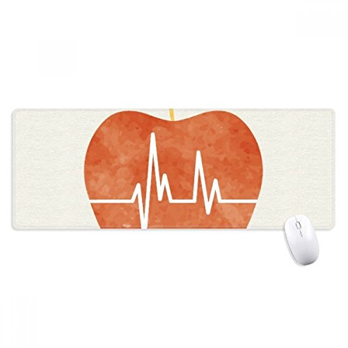 beatChong Herz Elektrokardiogramm Design Muster Griffige Mousepad Große Erweiterte Spiel Büro titched Kanten Computer-Mat Geschenk beatChong Herz Elektrokardiogramm Design Muster Griffige Mousepad Große Erweiterte Spiel Büro titched Kanten Computer-Mat Geschenk von beatChong