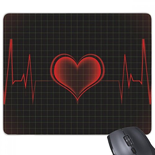 beatChong Herz Elektrokardiogramm Design Non-Rutsch-Gummi Mousepad Spiel Büro Mauspad Geschenk beatChong Herz Elektrokardiogramm Design Non-Rutsch-Gummi Mousepad Spiel Büro Mauspad Geschenk von beatChong