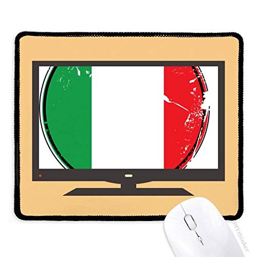 beatChong Italien Nationalflagge Europa Land Symbol Computer-Maus-Pad Anti-Rutsch-Gummi Mousepad Spiel Büro von beatChong