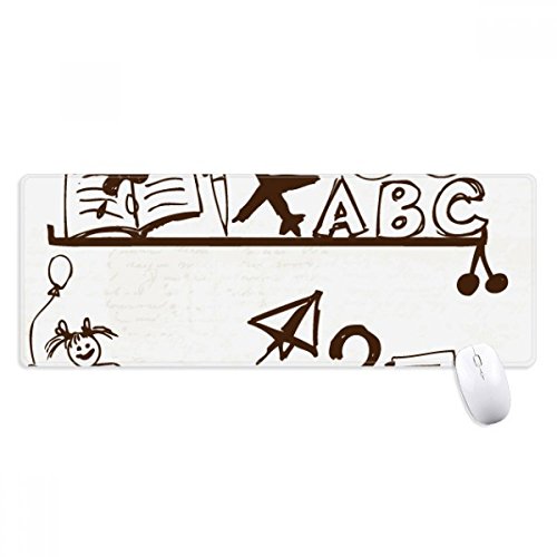 beatChong Kindliche Kinder nett Illustration Bücherregal Griffige Mousepad Große Erweiterte Spiel Büro titched Kanten Computer-Mat Geschenk beatChong Kindliche Kinder nett Illustration Bücherregal Griffige Mousepad Große Erweiterte Spiel Büro titched Kanten Computer-Mat Geschenk von beatChong