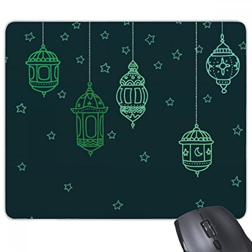 beatChong Laterne einfache geometrische Formen Muster Anti-Rutsch-Gummi Mousepad Spiel Büro Mauspad Geschenk von beatChong