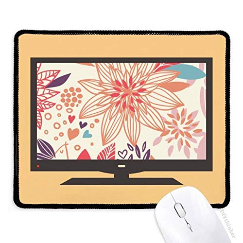 beatChong Lotus-Blumen-Anlage Farbe Computer-Maus-Pad Anti-Rutsch-Gummi Mousepad Spiel Büro von beatChong