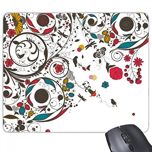 beatChong Moderne Kunst Illustration Blumen Pflanzen Drawing Rectangle Griffige Gummi Mousepad Spiel Mauspad Geschenk von beatChong