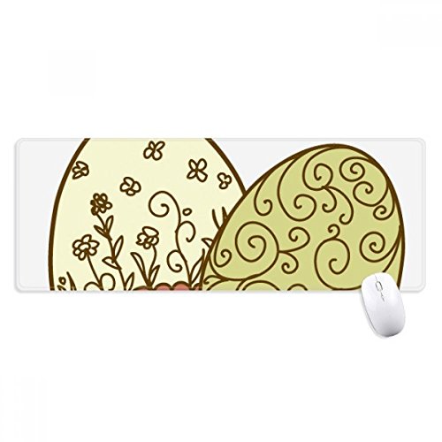 beatChong Ostern Religion Fest Blumen Ei Griffige Mousepad Große Erweiterte Spiel Büro titched Kanten Computer-Mat Geschenk beatChong Ostern Religion Fest Blumen Ei Griffige Mousepad Große Erweiterte Spiel Büro titched Kanten Computer-Mat Geschenk von beatChong