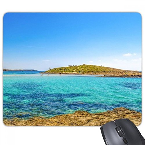 beatChong Ozean-Wasser-Insel Wissenschaft Natur Bild Rechteck Griffige Gummi Mousepad Spiel Mauspad Geschenk von beatChong