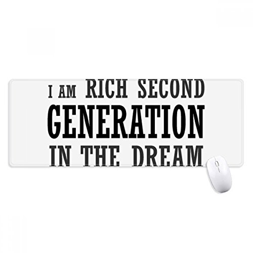 beatChong Rich Second Generation Griffige Mousepad Große Erweiterte Spiel Büro titched Kanten Computer-Mat Geschenk von beatChong