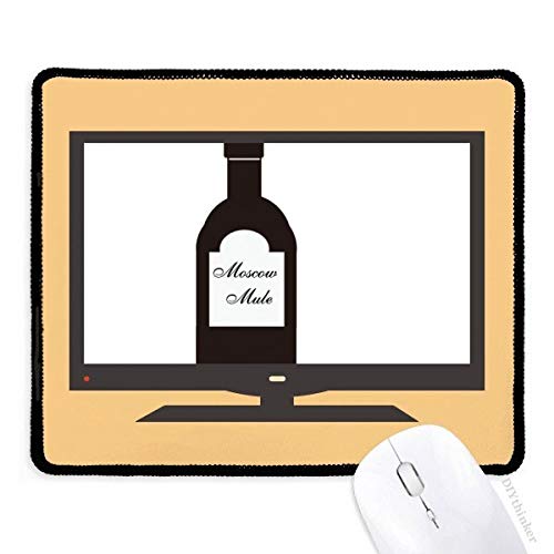 beatChong Schraubendreher Wodka Orangensaft Cocktail Computer Mouse Pad Anti-Rutsch-Gummi Mousepad Spiel Büro von beatChong