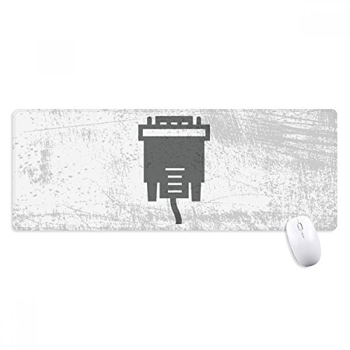 beatChong Schwarz Stecker Kabel Ladekabel Muster Griffige Mousepad Große Erweiterte Spiel Büro titched Kanten Computer-Mat Geschenk beatChong Schwarz Stecker Kabel Ladekabel Muster Griffige Mousepad Große Erweiterte Spiel Büro titched Kanten Computer-Mat Geschenk von beatChong