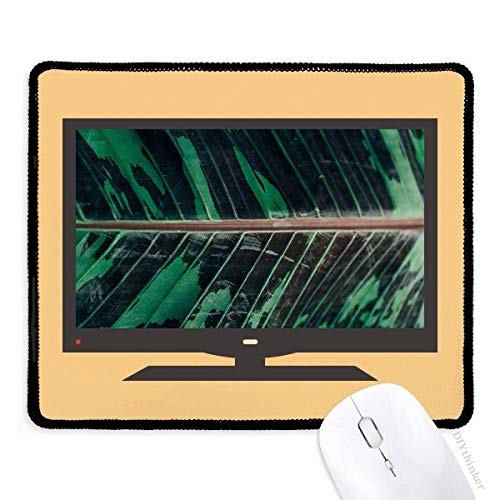 beatChong Simpol Banana Leaf Pflanze Natur-Foto Computer Mouse Pad Anti-Rutsch-Gummi Mousepad Spiel Büro von beatChong