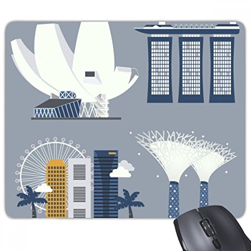 beatChong Singapur Famous Spots Rectangle Griffige Gummi Mousepad Spiel Mauspad Geschenk beatChong Singapur Famous Spots Rectangle Griffige Gummi Mousepad Spiel Mauspad Geschenk von beatChong