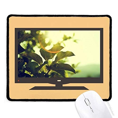 beatChong Sonnenschein Blätter Pflanze Bild Natur Computer Mouse Pad Anti-Rutsch-Gummi Mousepad Spiel Büro von beatChong