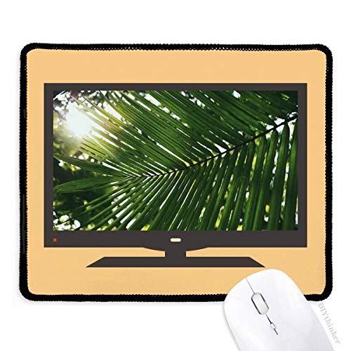 beatChong Sonnenschein Blatt Pflanze Bild Natur Computer Mouse Pad Anti-Rutsch-Gummi Mousepad Spiel Büro von beatChong