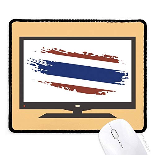 beatChong Thai Bangkok Thailand Flaggen-Kunst-Illustration Computer-Maus-Pad Anti-Rutsch-Gummi Mousepad Spiel Büro von beatChong