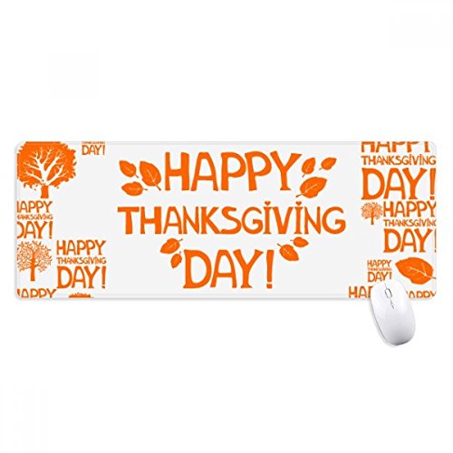 beatChong Thanksgiving Day Zusammenfassung Wort Muster Griffige Mousepad Große Erweiterte Spiel Büro titched Kanten Computer-Mat Geschenk von beatChong