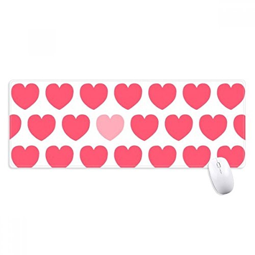 beatChong Valentinstag Rosa Rot Herz Spots Griffige Mousepad Große Erweiterte Spiel Büro titched Kanten Computer-Mat Geschenk beatChong Valentinstag Rosa Rot Herz Spots Griffige Mousepad Große Erweiterte Spiel Büro titched Kanten Computer-Mat Geschenk von beatChong