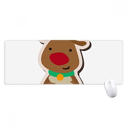 beatChong Weihnachten Elk Cartoon Festival Griffige Mousepad Große Erweiterte Spiel Büro titched Kanten Computer-Mat Geschenk von beatChong