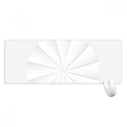 beatChong White Abstract Weihnachten Origami Dekoration Griffige Mousepad Große Erweiterte Spiel Büro titched Kanten Computer-Mat Geschenk von beatChong