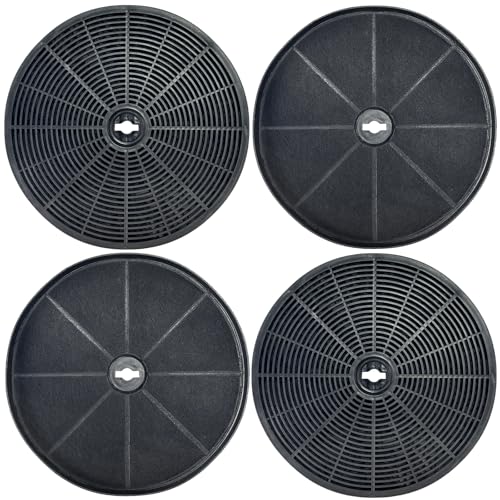Beaufan 4 Pack GF16 Aktivkohlefilter Kompatibel mit NEG Dual Motor Design Unterbau-Dunstabzugshaube NEG15-TDLS+, NEG15-TDLB+ und NEG15-TDLW+ für Geruchskontrolle von beaufan