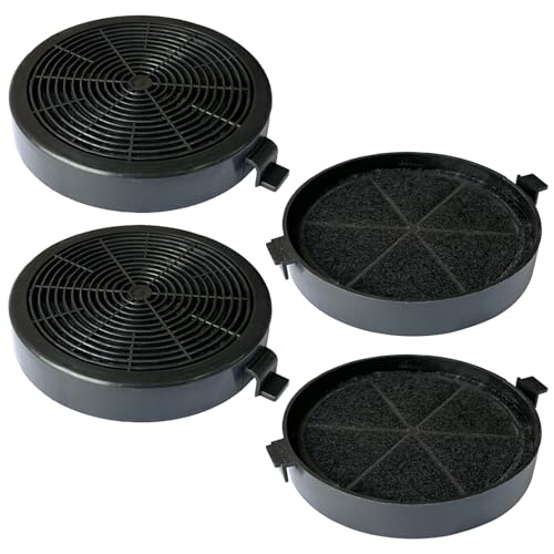4er-Set Aktivkohlefilter Kompatibel mit COMFEE CHK3.6J64A1B, CHK3.6J64A1W, CHT3.6B, CHT3.6A17B, CHL03M21S, PYRA17B, TSHM17SS, ANGJ64B-60, GLAV17SS-60 Dunstabzugshaubenmodellen 4er-Set Aktivkohlefilter Kompatibel mit COMFEE CHK3.6J64A1B, CHK3.6J64A1W, CHT3.6B, CHT3.6A17B, CHL03M21S, PYRA17B, TSHM17SS, ANGJ64B-60, GLAV17SS-60 Dunstabzugshaubenmodellen von beaufan
