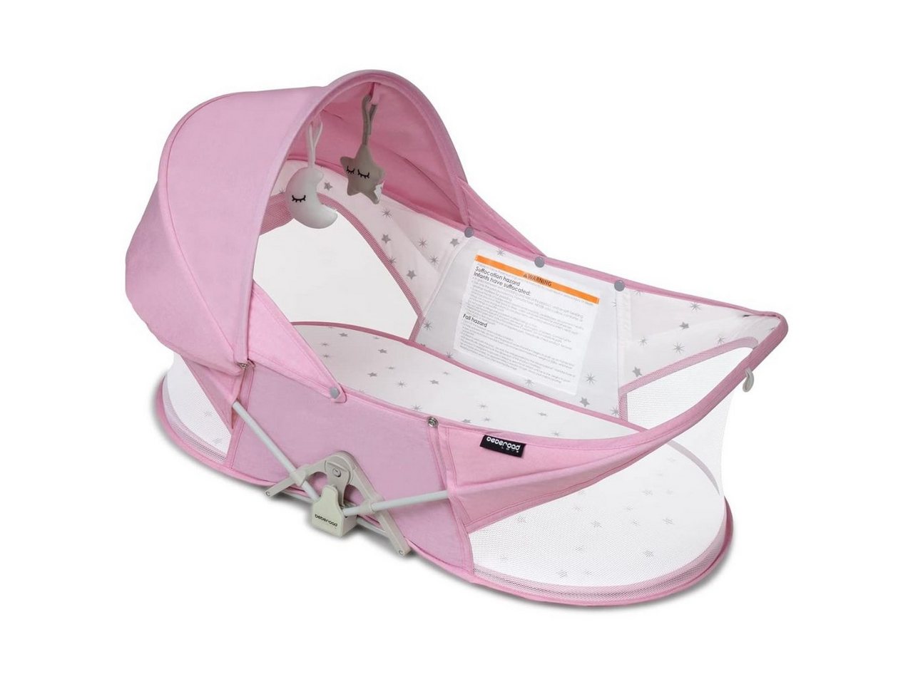 beberoad Baby-Reisebett Stubenwagen Reisebettzelt Moskitohaube, Matratze und Tasche von beberoad