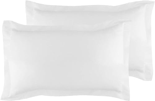 King Pillow Shams Set of 2 White Pillow Shams King 20X36 Pillow Covers 100% Egyptian Cotton 600 Thread Count Hotel Class Bedding Cushion Cover Decorative King Size Bed Pillow Shams Set von beddingstar