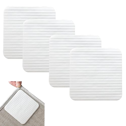 4 Stück Teppich Antirutschunterlage, Antirutschmatte Für Teppich, Anti Rutsch Teppichunterlage, Anti Rutsch Teppichunterlage, Für Hartholzböden, Teppiche Und Matten 4 Stück Teppich Antirutschunterlage, Antirutschmatte Für Teppich, Anti Rutsch Teppichunterlage, Anti Rutsch Teppichunterlage, Für Hartholzböden, Teppiche Und Matten von beejune