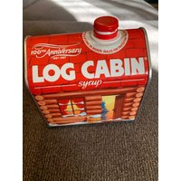 Vintage 100Th Jubiläum Log Cabin Sirup Dose 1987 von beffyfaye