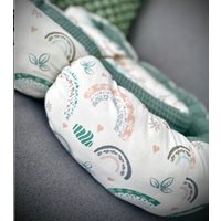 Be Froggy Rolle Dekokissen Regenbogen Zugluftstopper von befroggyDE