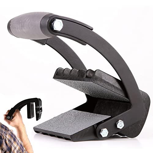 behone Plattenträger, Heber für Gipskartonplatten, Einfacher Paneelwagen-Greifer, praktischer Brettheber, Griff für Sperrholz oder Rigipsplatten, Trägerwerkzeug Ergonomisches Griff (Schwarz) von behone