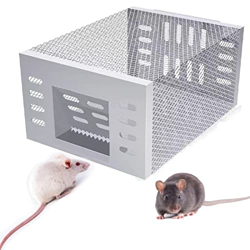 Automatic Continuous Cycle Mouse Trap Cage, Rat-Catching Mouse Cage, Humane Mouse Traps Cage Indoor, Small Live Mouse Trap Catch and Release (1 Pcs) von behound