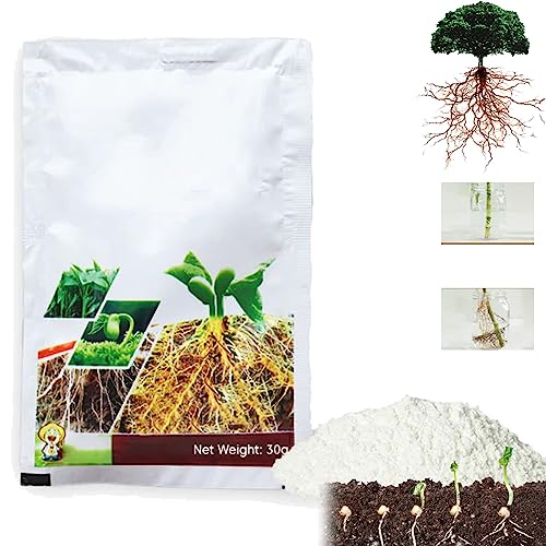 Rootboost Nutritional Powder, Plant Rooting Powder, Tree Rooting Agent, Transplanting Rooting Liquid, Plant Rooting Hormone Powder 30g For Garden Horticulture (5 Bag) von behound