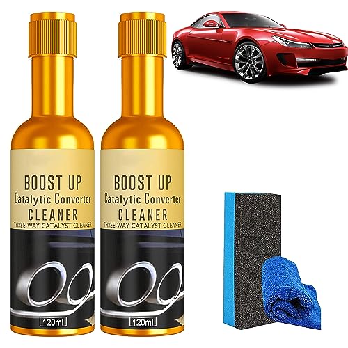 behound Boostup Catalytic Converter Cleaner, Auto Parts Catalytic Converter Cleaner, Boost Up Catalytic Convertor Cleaner, Engine Booster Cleaner Fuel and Exhaust System Cleaner (2 Pcs) von behound