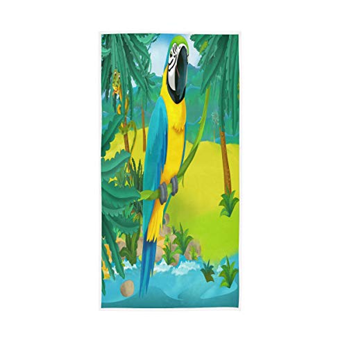 Duschtücher Papagei Wildtiere Vögel Reisehandtuch Tragbares Strandtuch Schnell Trocknendes Strandtücher, Für Yoga, Wandern, 40x70cm von beijinghongyuyuanshangmaoyouxiangongsi