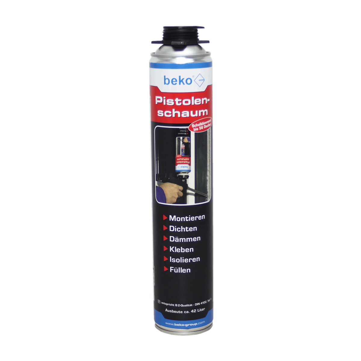 beko Pistolenschaum 750 ml Polyurethanschaum beko Pistolenschaum 750 ml Polyurethanschaum von beko GmbH