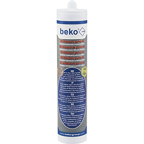 BEKO Premium-Silikon pro4 310ml transparent von beko