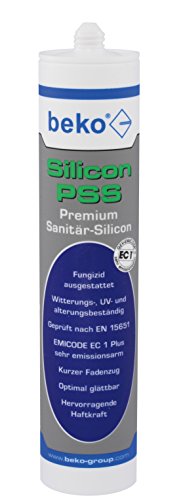 Silicon PSS Premium-Sanitär-Silicon 310 ml WEISS Silicon PSS Premium-Sanitär-Silicon 310 ml WEISS von beko