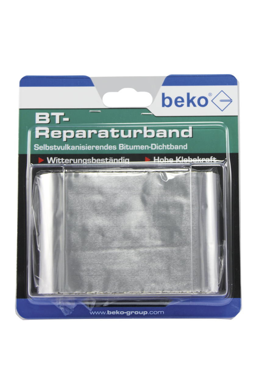 beko BT-Reparaturband, 75 mm x 1,5 m, alu blank von beko