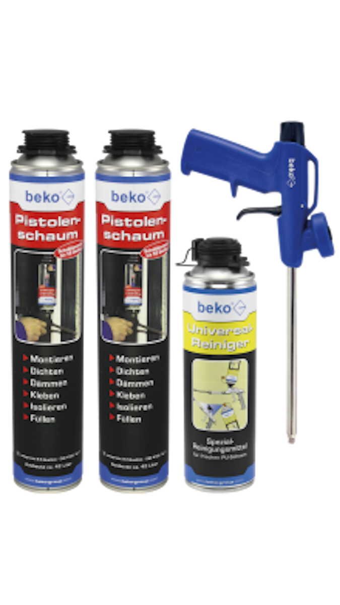 beko NBS Pistolenschaum-Set "BLUE" von beko