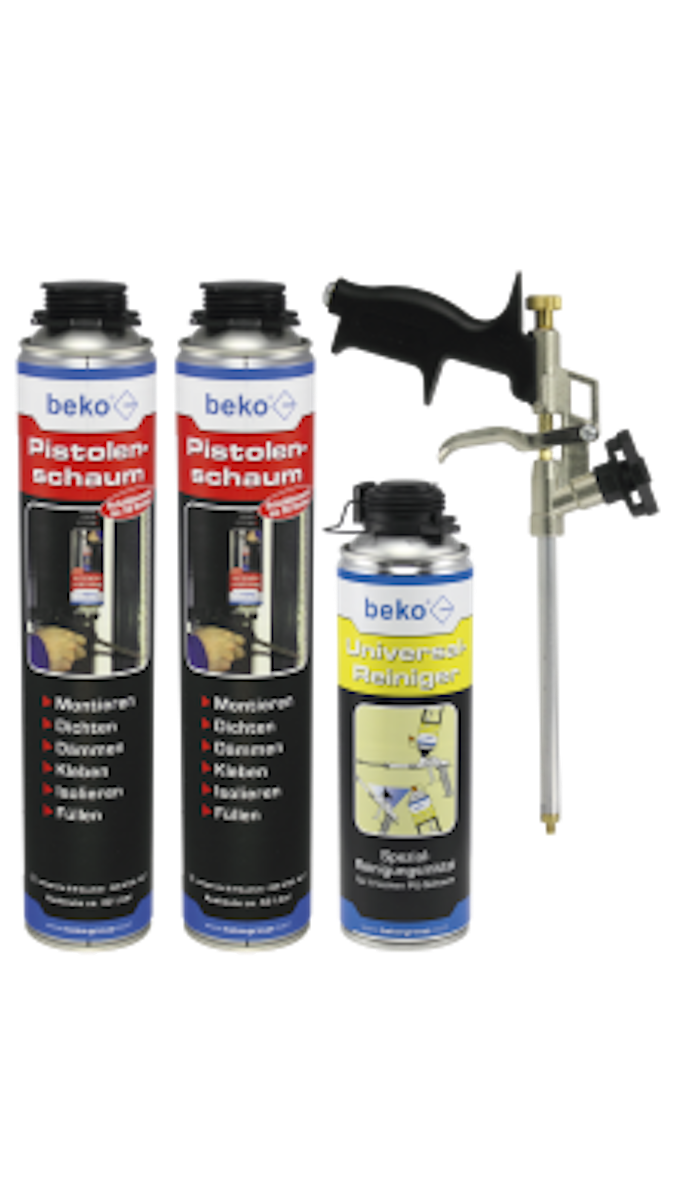 beko NBS Pistolenschaum-Set "SilverStar" von beko