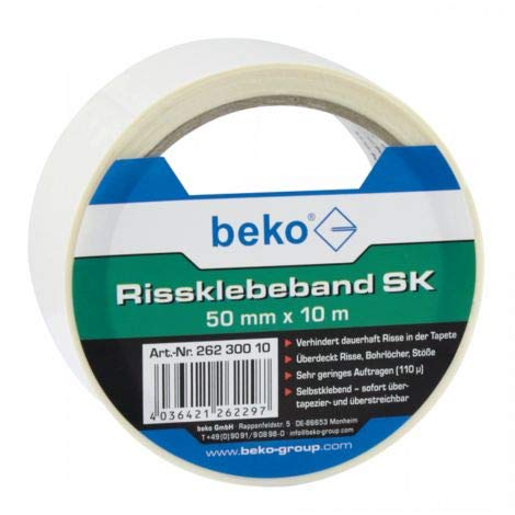 beko Rissklebeband 50 mm x 10 m selbstklebend 262 300 10 von beko