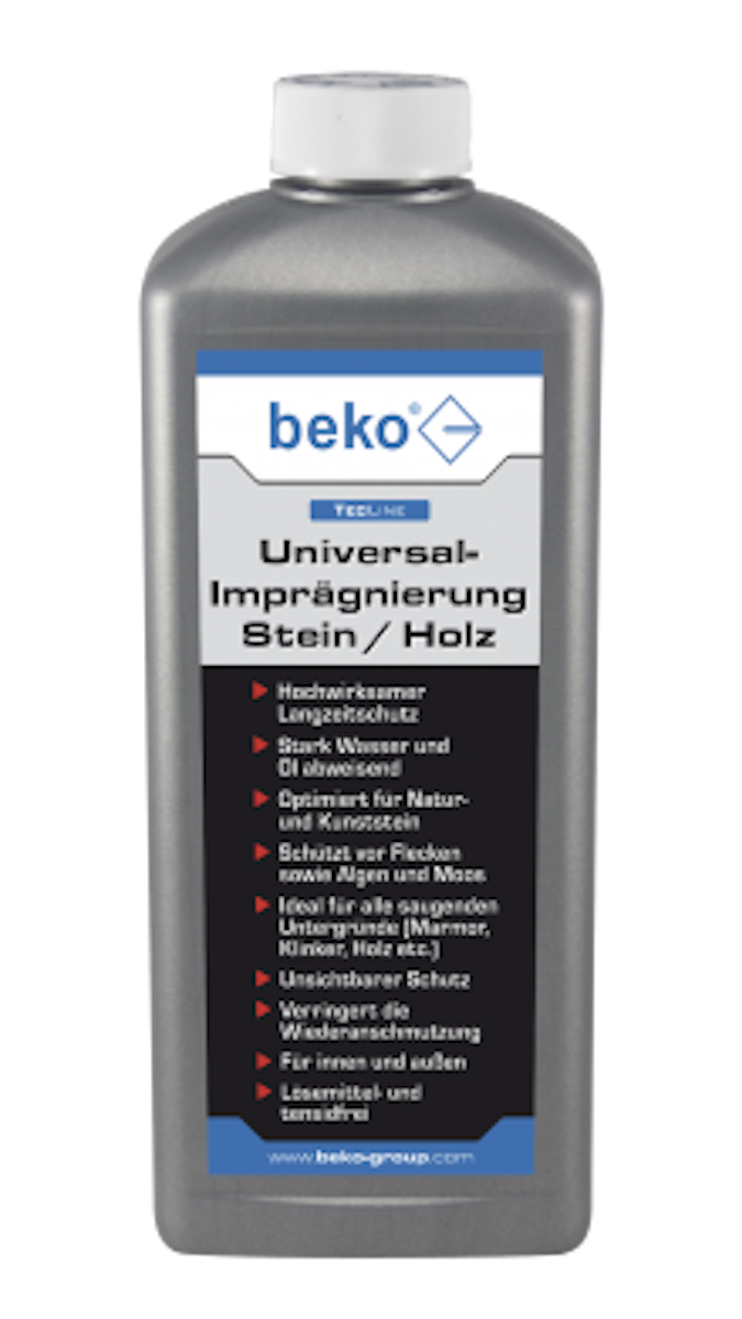 beko TecLine Universal-Imprägnierung Stein / Holz-1 l von beko
