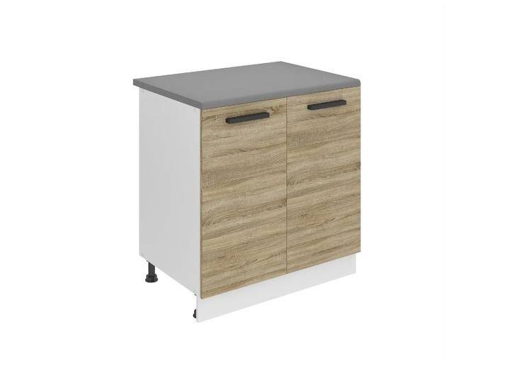 Belini Küchenschrank Premium Full Version Unterschrank 80 cm Sonoma-Eiche mit Arbeitsplatte Hersteller TOR SD80/0/WT/DS/B/B1/PP von belini