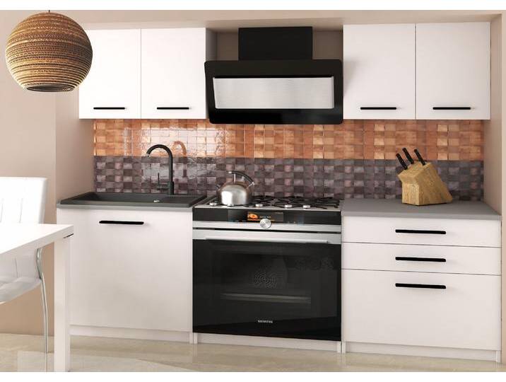 Küchenzeile Belini 120 cm weiß matt mit Tiesto2 Arbeitsplatte Hersteller TOR TIESTO2/2/WT/WT/0/B1 Küchenzeile Belini 120 cm weiß matt mit Tiesto2 Arbeitsplatte Hersteller TOR TIESTO2/2/WT/WT/0/B1 von belini