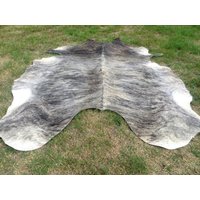 Brindle Grau Braun Große Neuer Rindsleder Teppich Naturhaare Auf - 6x6 Ft Größe Ca. Tri-Color Braun Töne Weiche Haare Kuhfell R-R T Brindle Grau Braun Große Neuer Rindsleder Teppich Naturhaare Auf - 6x6 Ft Größe Ca. Tri-Color Braun Töne Weiche Haare Kuhfell R-R T von bellamirella