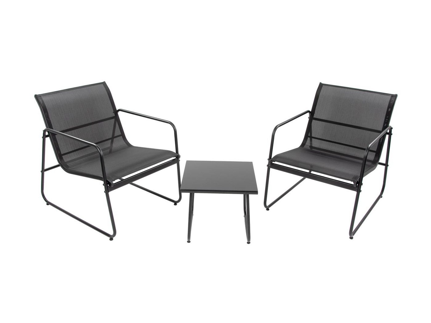 bellavista - Home&Garden® Gartenlounge-Set Balkon Set Mali 3-teilig von bellavista - Home & Garden®, (Set, 3-tlg), elegantes Balkonset für kleine Balkone von bellavista - Home&Garden®